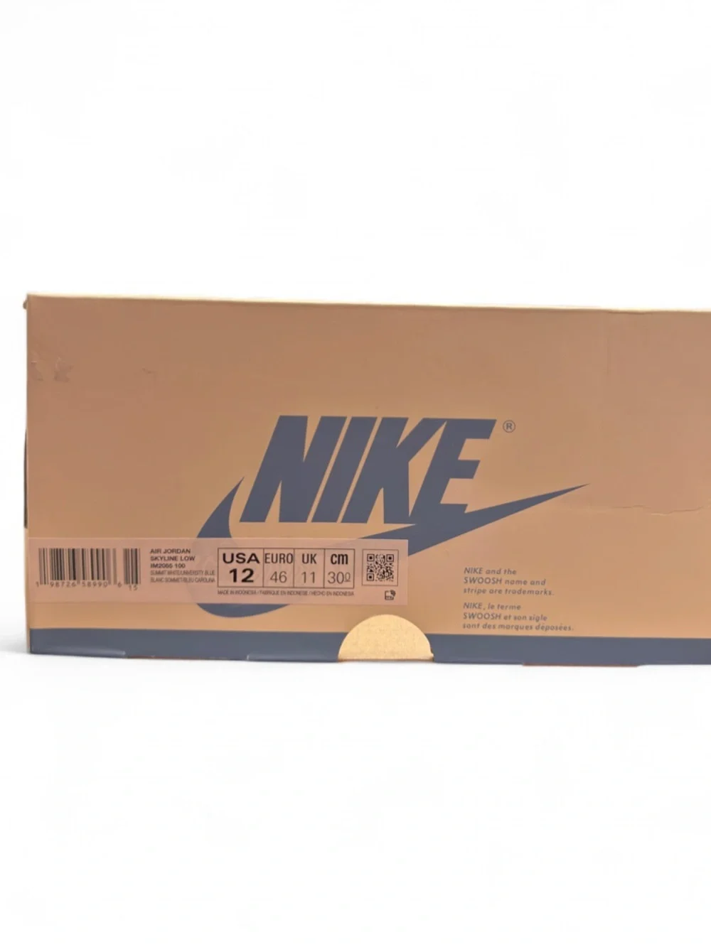 Nike Air Jordan Skyline Low ‘University Blue’ Sneakers Size US 12 Men’s (NWT)